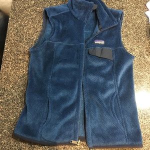 Patagonia blue vest